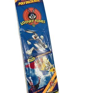 WB Looney Tunes Bugs Bunny 42" Wingspan Superflyer 300 Poly Delta Kite Vintage
